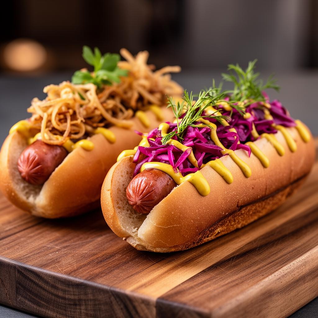Gourmet hotdogs